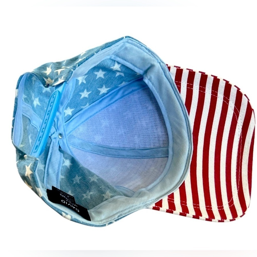 David and Young American Flag Studded Cap - Picture 7 of 8